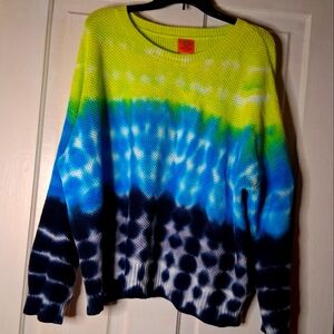 Colorful Tie-Dye Sweater
